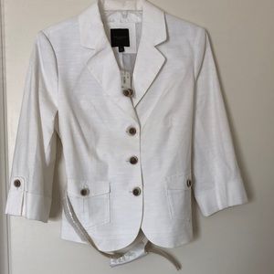 The Limited White Jacket
